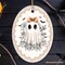 Coquette Ghost Ornament, Cute Halloween Gift and Decor for Girly Ghouls